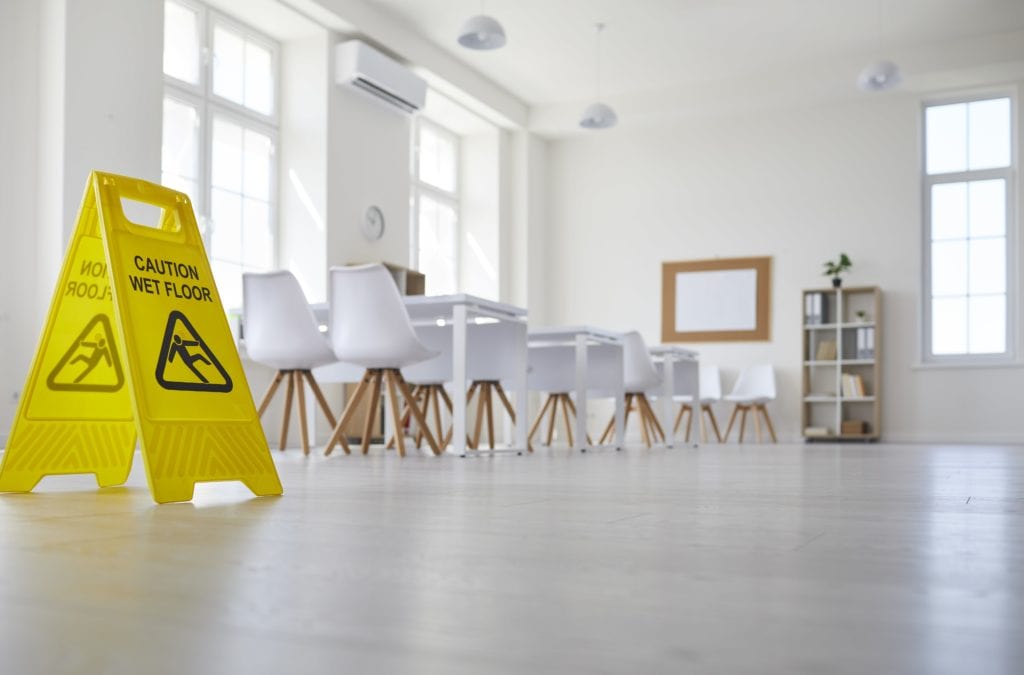 Slip and fall sign