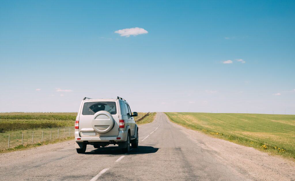 car on the Road